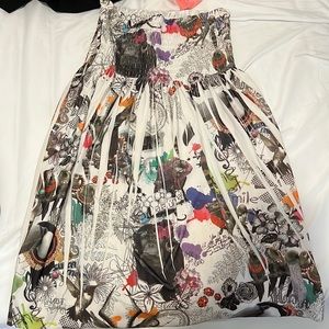 Stretchy strapless dress